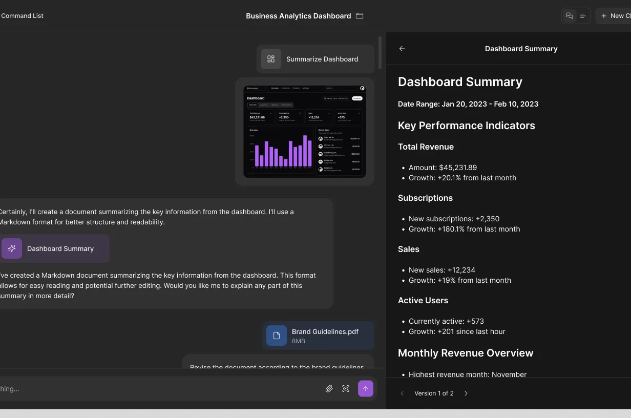 Indigo screenshot